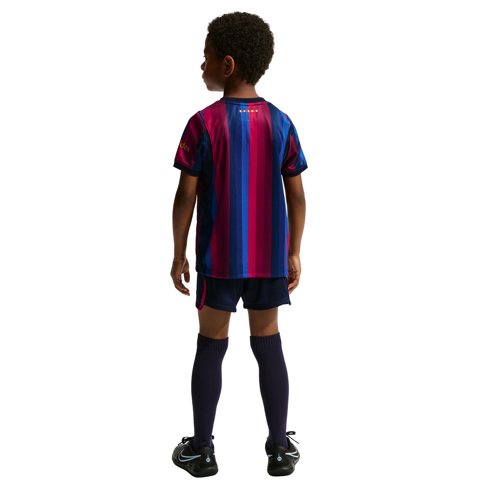 Little FC Barcelona Piece Kit 3 Kids Uniform 2026/27 - angle 4